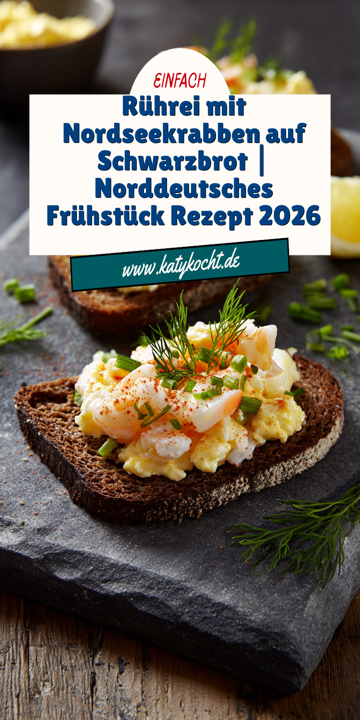 Rührei mit Nordseekrabben auf Schwarzbrot | Norddeutsches Frühstück 2026