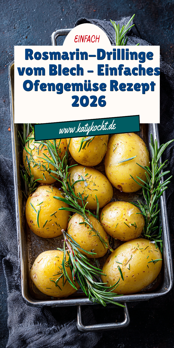 Rosmarin-Drillinge vom Blech | Einfache Kartoffel Rezepte 2026
