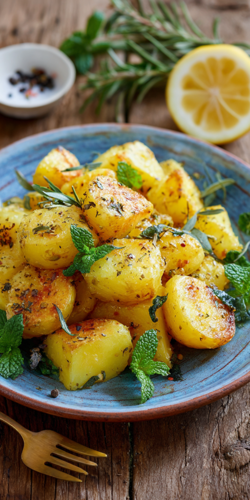 Röstkartoffeln mit Zitrone & Oregano | Griechische Art 2026