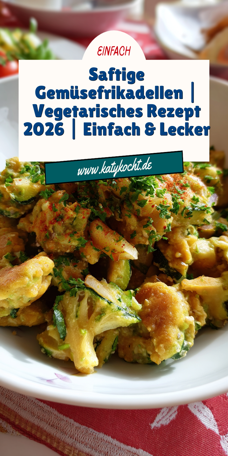 Saftige Gemüsefrikadellen (Fleischlos) | Vegetarisch 2026