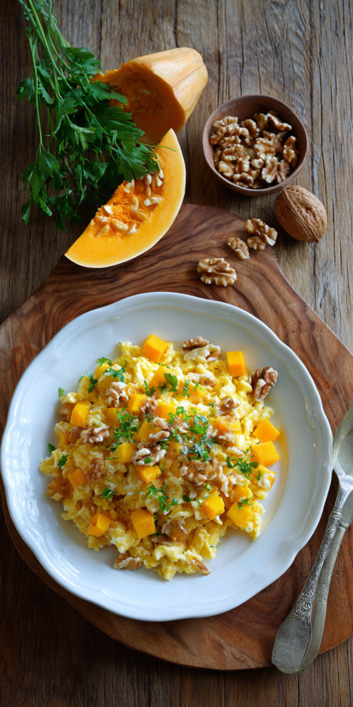 Selbstgemachte Kürbis-Spätzle mit Walnuss-Butter | Herzhafte Wintergerichte 2026