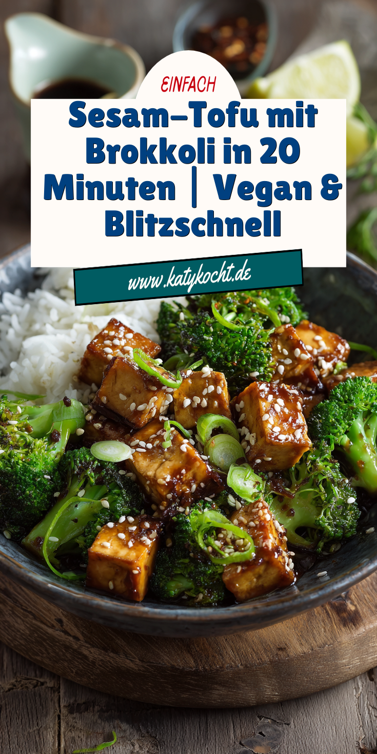 Sesam-Tofu mit Brokkoli: Blitzschnell & Vegan | Asiatische Küche 2026