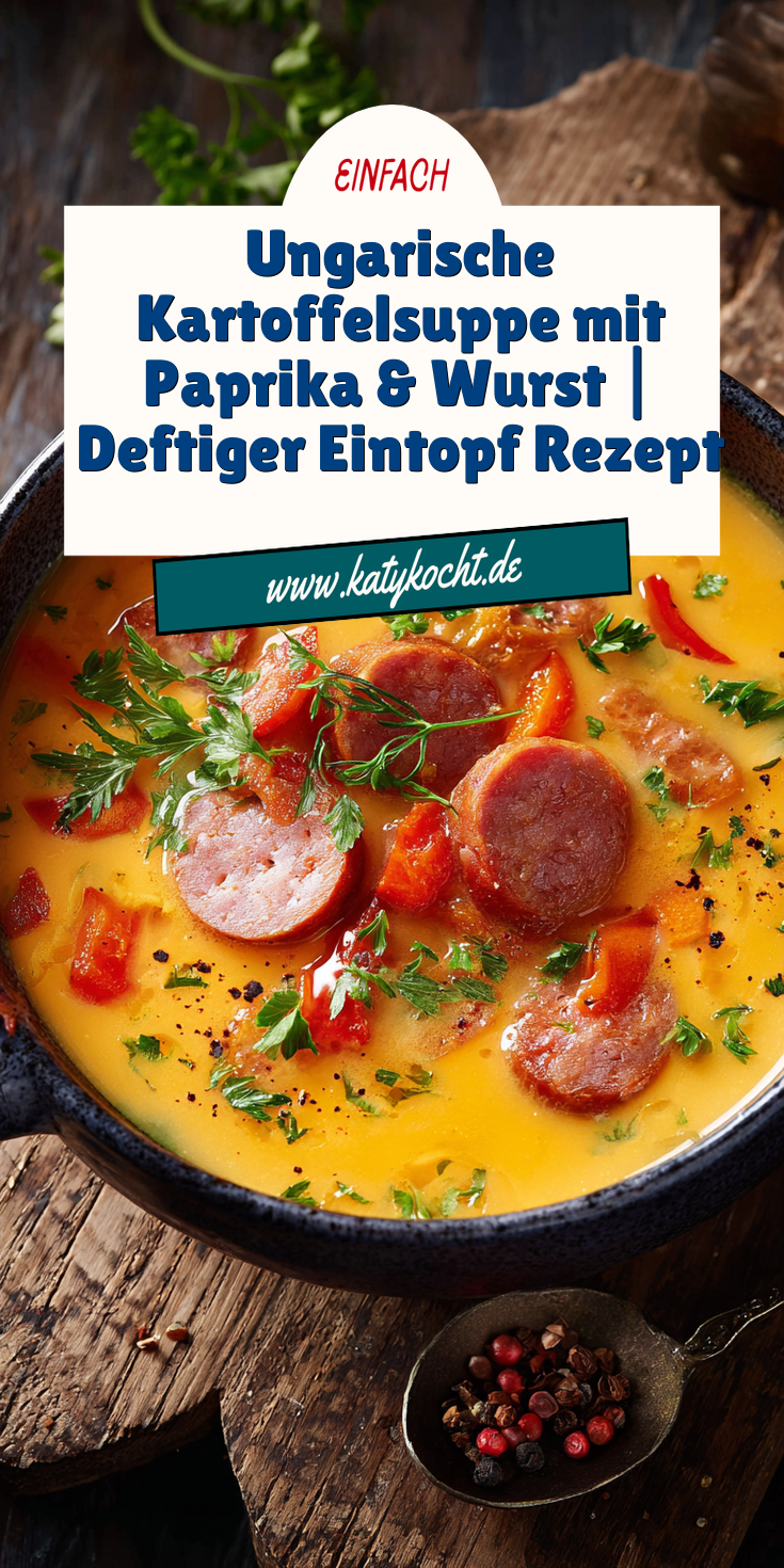 Ungarische Kartoffelsuppe mit Paprika & Wurst | Deftige Eintöpfe 2026
