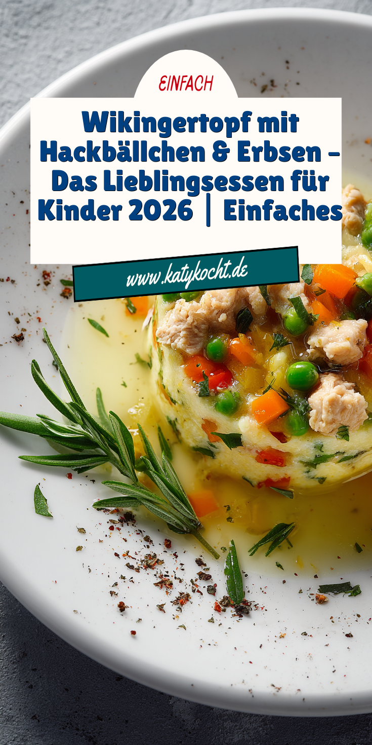 Wikingertopf mit Hackbällchen & Erbsen | Kinder Lieblingsessen 2026